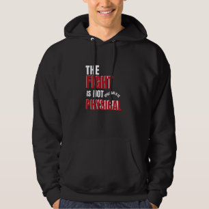 Sudadera La Lucha Es Recordatorio Espiritual De Guerra Fiel