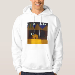 Sudadera La luna y la Bull en las montañas peruanas