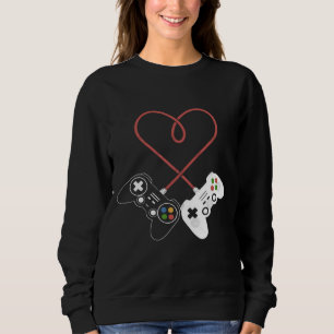 Sudadera La luz del el día de San Valentín Gamer: Inspirado