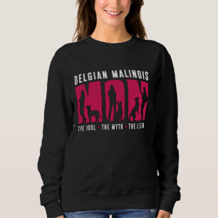 Sudadera La Madre Belga Malinois La Propietaria Del Perro B