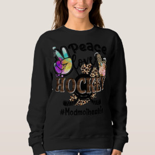 Sudadera La madre de la madre de la abuela Leopa, hockey so