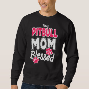 Sudadera La madre de Pitbull es cristiana de la bendición d