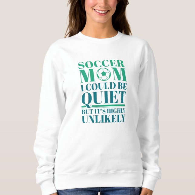 Sudadera La madre del fútbol se calla (Anverso)