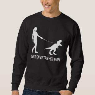 Sudadera La madre del perro mamá de los dinosaurios
