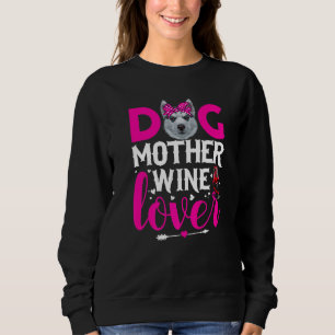 Sudadera La madre del perro, Siberian Husky, el día de la m