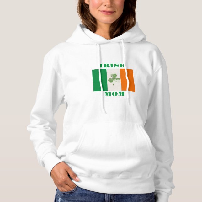 Sudadera La madre irlandesa Hoodie Sweatshirt (Anverso)
