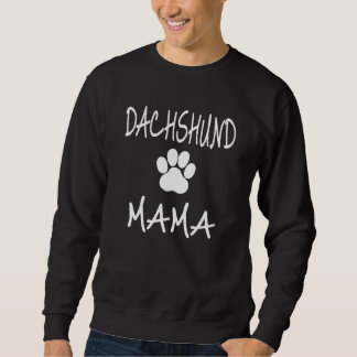 Sudadera La Madre Mamá De Dachshund De Cute Paw Imprime Ide