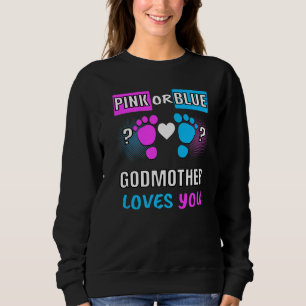 Sudadera La Madrina Rosa O Azul Te Ama El Género Revelar Ba