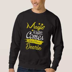 Sudadera La Magia Siempre Viene Con Una Oferta De Precios M