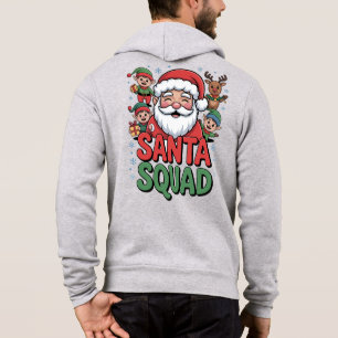 Sudadera La mala influencia de Santa (Equipo divertido de S