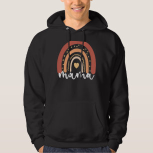 Sudadera La mano del estilo arcoiris del Boho del Día de la
