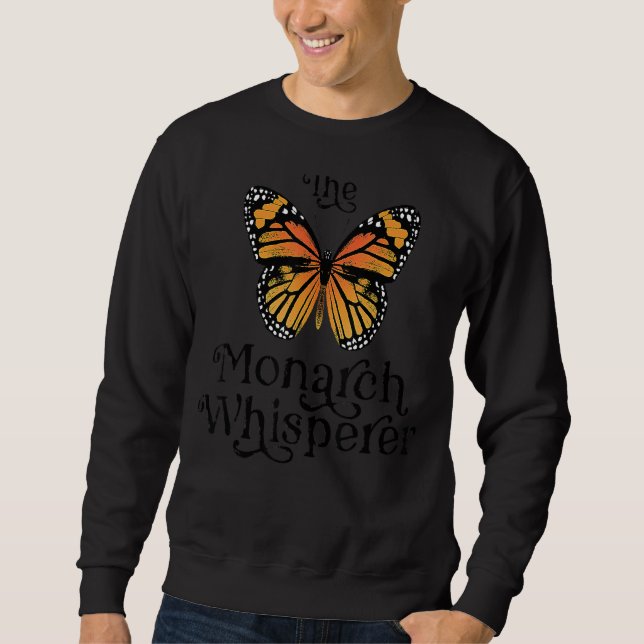 Sudadera La Mariposa Susurradora Monarca Salva a las Monarc (Anverso)