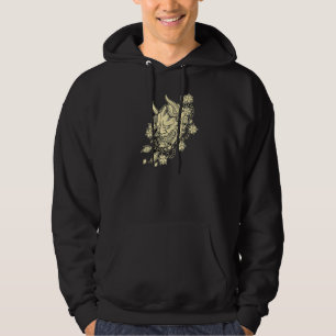 Sudadera La máscara del tatuaje japonés Hannya Devil con lo