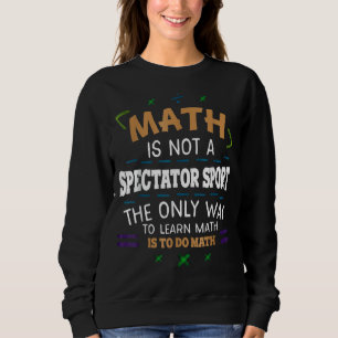 Sudadera La Matemática De Investigación De Las Matemáticas
