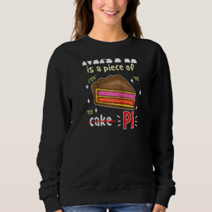 Sudadera La Matemática Es Una Pieza De Pie Gracioso Día Pi