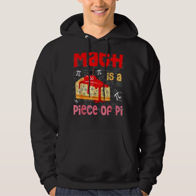 Sudadera La Matemática Es Una Pieza De Pie Math Pi Day Niño (Anverso)