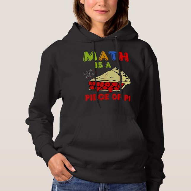 Sudadera La Matemática Es Una Pieza De Pie Math Pi Day Niño (Anverso)