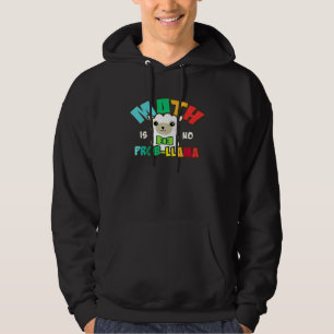 Sudadera La matemática no es problema Llama Día Pi Profesor