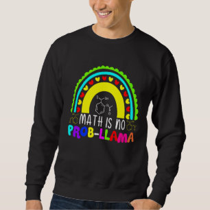 Sudadera La matemática no es un problema llamado arcoiris