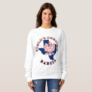 Sudadera La mayor Babcia del mundo