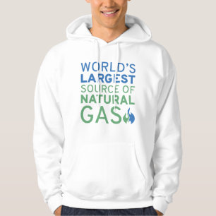 Sudadera La mayor fuente mundial de gas natural