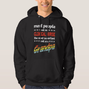 Sudadera La Mayoría De Los Hombres Me Llaman Enfermera Clín