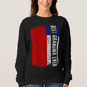Sudadera La mejor abuela chilena jamás Día de la Madre band