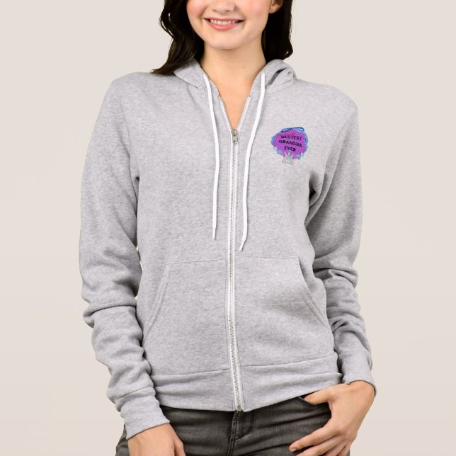 Sudadera La mejor abuela del mundo (Anverso)