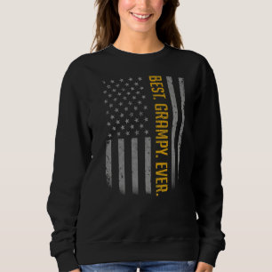 Sudadera La mejor bandera norteamericana para padre