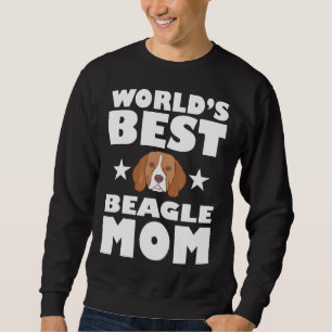 Sudadera La mejor dueña de perro Beagle del mundo