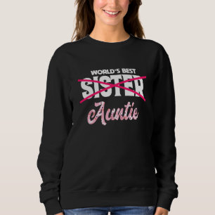 Sudadera La Mejor Hermana Del Mundo Tía Cuta Tía