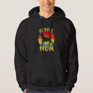 Sudadera La mejor madre beagle de la vida de las mujeres