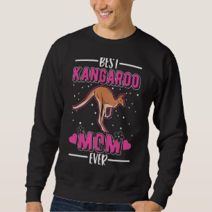 Sudadera La mejor madre canguro jamás canguro