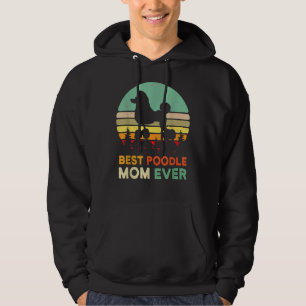 Sudadera La mejor madre de caniche de los 70 años, Mascota