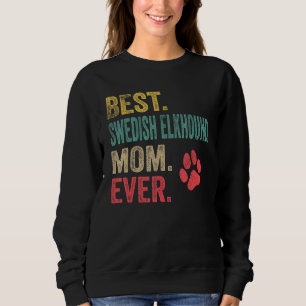 Sudadera La mejor madre de Elkhound sueco de todos los tiem