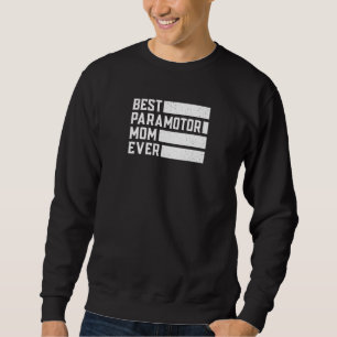 Sudadera La mejor madre de paragliding de mujeres Paracaída