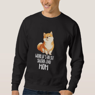Sudadera La mejor madre de perro inu shiba del mundo adorab
