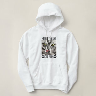 Sudadera La mejor madre del gato del mundo