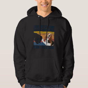 Sudadera La mejor madre del perro del montón de Basset