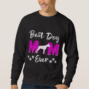 Sudadera La mejor madre del perro doberman
