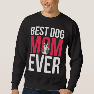 Sudadera La mejor madre del perro jamás Siberian Husky Mom