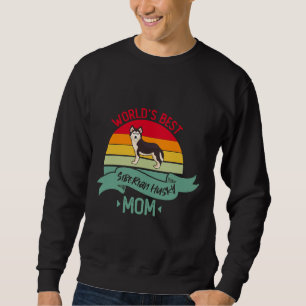 Sudadera La mejor madre Husky siberiana del mundo