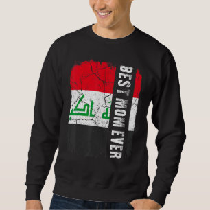 Sudadera La mejor madre iraquí del día de la madre
