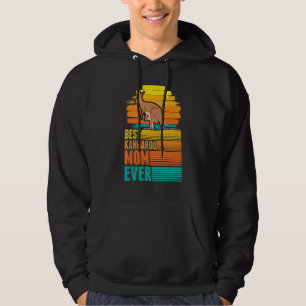 Sudadera La mejor mamá canguro del mundo Mamá canguro