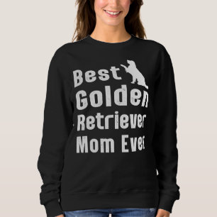 Sudadera La mejor mamá de Golden Retriever