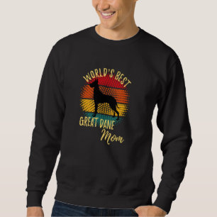 Sudadera La mejor mamá del Gran Danés del mundo divertido r