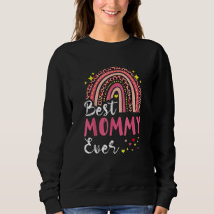 Sudadera La mejor mamá del leopardo rosado de siempre, la d