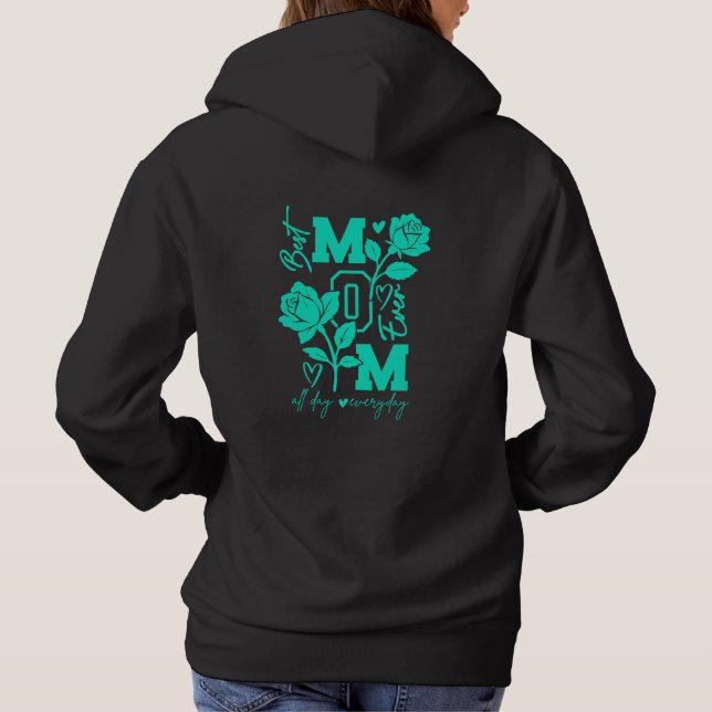 Sudadera La mejor mamá del mundo (Reverso)