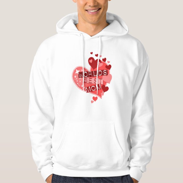Sudadera La mejor mamá del mundo (Anverso)