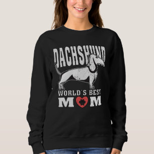 Sudadera La mejor mamá del mundo de Dachshund